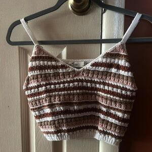 Hollister Crochet Tank
